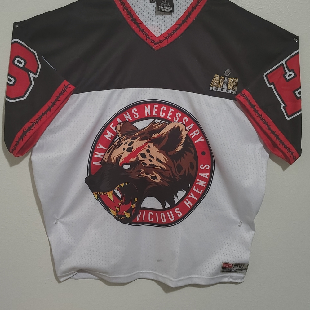 Any Means Necessary Hyena Jersey 2X